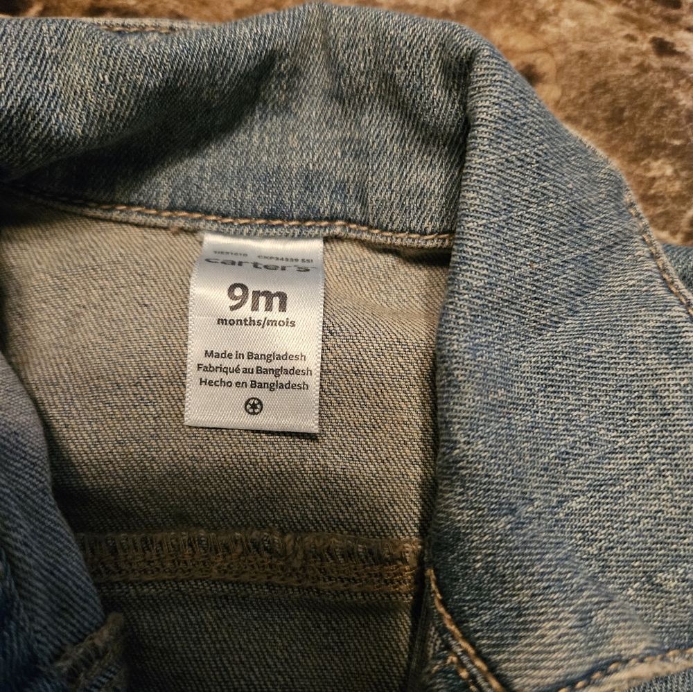 9 month jean jacket